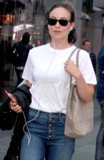 OLIVIA WILDE Heading to Broadway in New York 10/04/2017