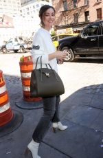 OLIVIA WILDE Leaves Her Hotel in New York 10/02/2017