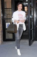 OLIVIA WILDE Leaves Her Hotel in New York 10/02/2017