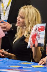 PAMELA ANDERSON at German Comic-con in Berlin 10/01/2017