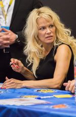 PAMELA ANDERSON at German Comic-con in Berlin 10/01/2017