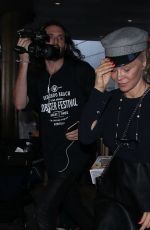 PAMELA ANDERSON at Los Angeles International Airport 10/04/2017