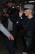 PAMELA ANDERSON at Los Angeles International Airport 10/04/2017