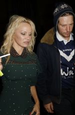 PAMELA ANDERSON at Miu Miu Fashion Show in Paris 10/03/2017