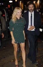 PAMELA ANDERSON at Miu Miu Fashion Show in Paris 10/03/2017