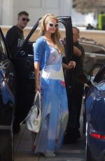 PARIS HILTON Shopping at Barneys New York in Beverly Hills 10/13/2017