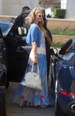 PARIS HILTON Shopping at Barneys New York in Beverly Hills 10/13/2017