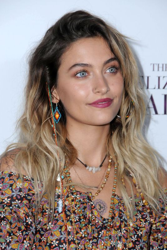 PARIS JACKSON at Elizabeth Taylor Aids Foundation and mothers2mothers Benefit Dinner in Los Angeles 10/24/207