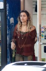 PARIS JACKSON Leaves Sweet Butter Restaurant in Los Angeles 10/27/2017