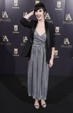 PAZ VEGA at Academy of Motion Picture Arts and Sciences Photocall in Madrid 10/09/2017