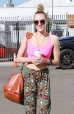 PETA MURGATROYD Arrives at Dancing with the Stars Rehearsals in Los Angeles 10/07/2017