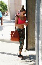 PETA MURGATROYD Arrives at Dancing with the Stars Rehearsals in Los Angeles 10/07/2017
