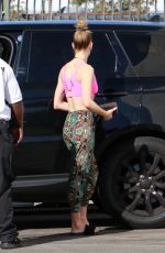 PETA MURGATROYD Arrives at Dancing with the Stars Rehearsals in Los Angeles 10/07/2017