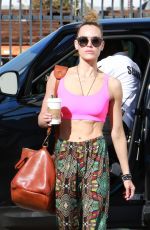 PETA MURGATROYD Arrives at Dancing with the Stars Rehearsals in Los Angeles 10/07/2017