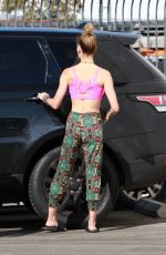 PETA MURGATROYD Arrives at Dancing with the Stars Rehearsals in Los Angeles 10/07/2017