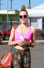 PETA MURGATROYD Arrives at Dancing with the Stars Rehearsals in Los Angeles 10/07/2017