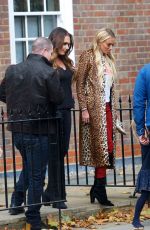 PETRA and TAMARA ECCLESTONE Out in London 10/28/2017