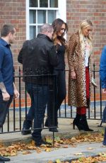 PETRA and TAMARA ECCLESTONE Out in London 10/28/2017