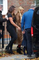 PETRA and TAMARA ECCLESTONE Out in London 10/28/2017