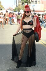 PHOEBE PRICE at Amber Rose’s 3rd Annual Slutwalk in Los Angeles 10/01/2017
