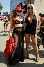 PHOEBE PRICE at Amber Rose’s 3rd Annual Slutwalk in Los Angeles 10/01/2017