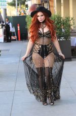 PHOEBE PRICE Out and About in Beverly Hills 10/20/2017