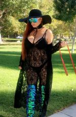PHOEBE PRICE Out and About in Los Angeles 10/16/2017