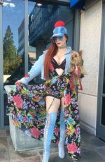 PHOEBE PRICE Out for Lunch in Beverly Hills 10/09/2017