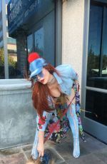 PHOEBE PRICE Out for Lunch in Beverly Hills 10/09/2017
