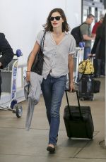 PHOEBE TONKIN at Los Angeles International Airport 10/07/2017