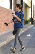 PHOEBE TONKIN Heading to a Gym in Los Angeles 10/21/2017