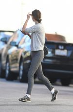 PHOEBE TONKIN Heading to a Gym in Los Angeles 10/28/2017