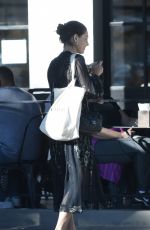 PHOEBE TONKIN Out for Lunch in Los Angeles 10/28/2017