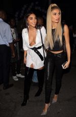 PIA MIA PEREZ and CHATLE JEFFRIES Night Out in West Hollywood 10/23/2017