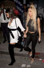 PIA MIA PEREZ and CHATLE JEFFRIES Night Out in West Hollywood 10/23/2017