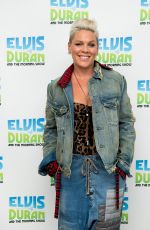 PINK at Elvis Duran Z100 Morning Show in New York 10/10/2017
