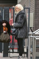 PIXIE LOTT Leaves ITV Studios in London 10/23/2017