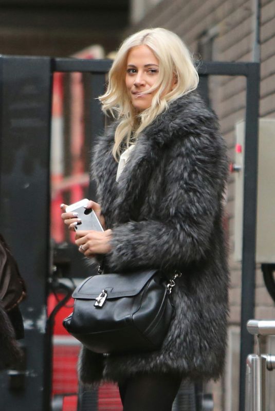 PIXIE LOTT Leaves ITV Studios in London 10/23/2017