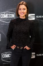 POPPY DRAYTON at Paris Comic-con at Grande Halle de la Villette 10/28/2017