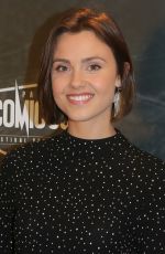 POPPY DRAYTON at Paris Comic-con at Grande Halle de la Villette 10/28/2017