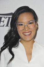 Pregnant ALI WONG at Amfar Inspiration Gala in Los Angeles 10/13/2017