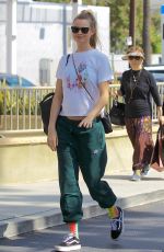 Pregnant BEHATI PRINSLOO Shopping at Farmers Market in Beverly Hills 10/01/2017