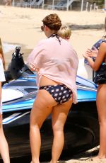 Pregnant COLEEN ROONEY in Bikini at a Beach in Barbados 10/26/2017