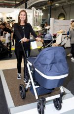 Pregnant FERNE MCCANN at Baby Show in London 10/20/2017