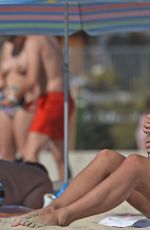 Pregnant FERNE MCCANN in Bikini on Holiday in Majorca 10/05/2017