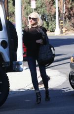 Pregnant GWEN STEFANI Out in Los Angeles 10/22/2017