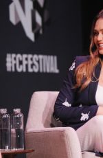 Pregnant JESSICA ALBA at Fast Company Innovation Festival, Passion Play in New York 10/25/2017