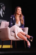 Pregnant JESSICA ALBA at Fast Company Innovation Festival, Passion Play in New York 10/25/2017