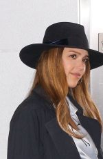 Pregnant JESSICA ALBA at JFK Airport in New York 10/23/2017