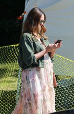 Pregnant JESSICA ALBA Celebrates Her Mother